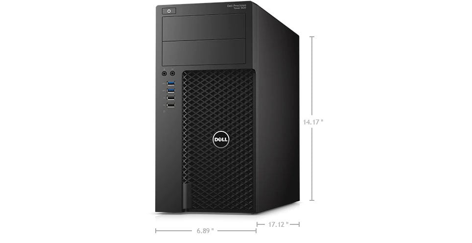 Refurbished: Dell Precision Tower 3420 Small Form Factor Desktop